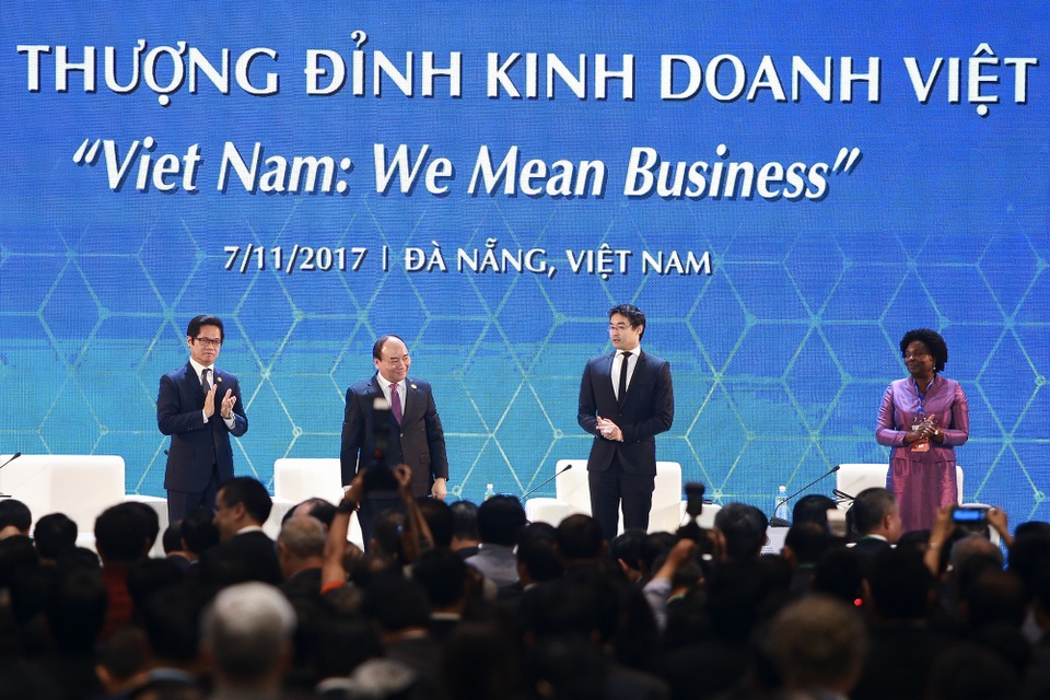 "Một Việt Nam năng động, hội nhập và phát triển ở châu Á - Thái Bình Dương” - 3 Thủ tướng Nguyễn Xuân Phúc tại Hội nghị Thượng đỉnh kinh doanh Việt Nam ngày 7/11