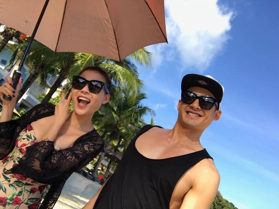 Lương Thế Thành - Thúy Diễm tình tứ bên bờ biển Thái Lan - 10 Lương Thế Thành - Thúy Diễm tình tứ bên bờ biển Thái Lan - 10