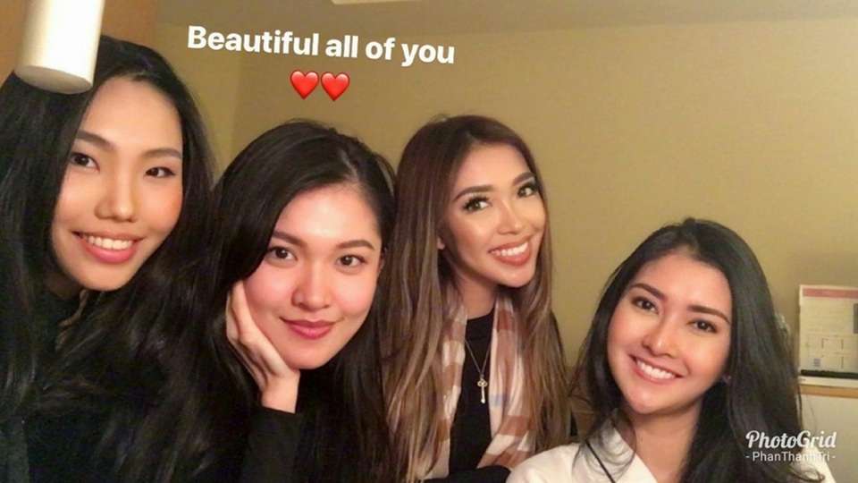 Hiện tại, cuộc thi Hoa hậu Quốc tế bước vào những hoạt động đầu tiên. Á hậu Thuỳ Dung được xếp chung nhóm với các nước: Anh, Mỹ, Ukraine, Thuỵ Điển, Nam Phi, Thái Lan. Tuy nhiên, bạn cùng phòng Thái Lan nhập viện vì sức khoẻ, Thuỳ Dung được tách ra ở riêng một phòng một tầng, khiến cô đôi chút cô đơn vì không có cơ hội giao lưu cùng các thí sinh khác mỗi tối.