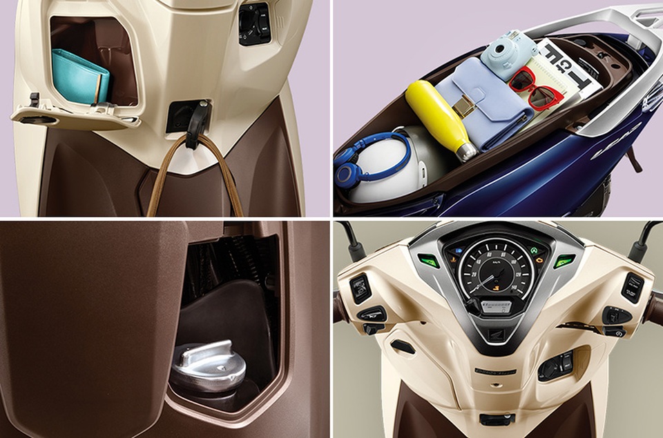 Honda Lead mới khởi điểm từ 37,5 triệu đồng - 2
Các tính năng được cải tiến trên Lead mới