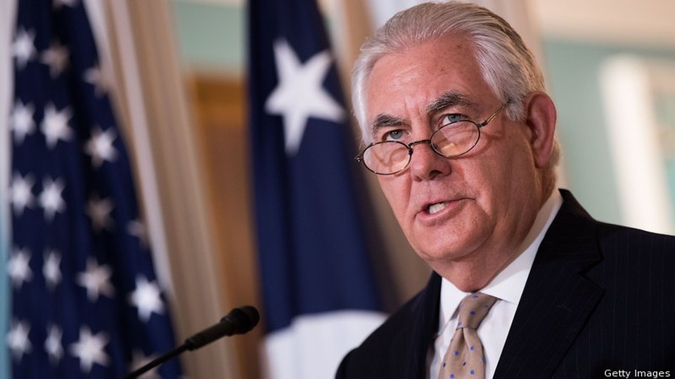 Mỹ xác nhận liên lạc trực tiếp với Triều Tiên - 1
Ngoại trưởng Mỹ Rex Tillerson (Ảnh: Getty)