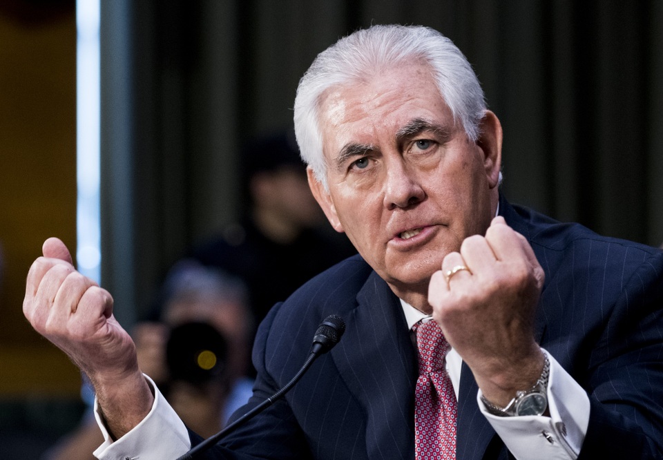 Tổng thống Trump nhờ ông Putin giúp đỡ trong vấn đề Triều Tiên - 2 Ngoại trưởng Rex Tillerson (Ảnh: Fortune)