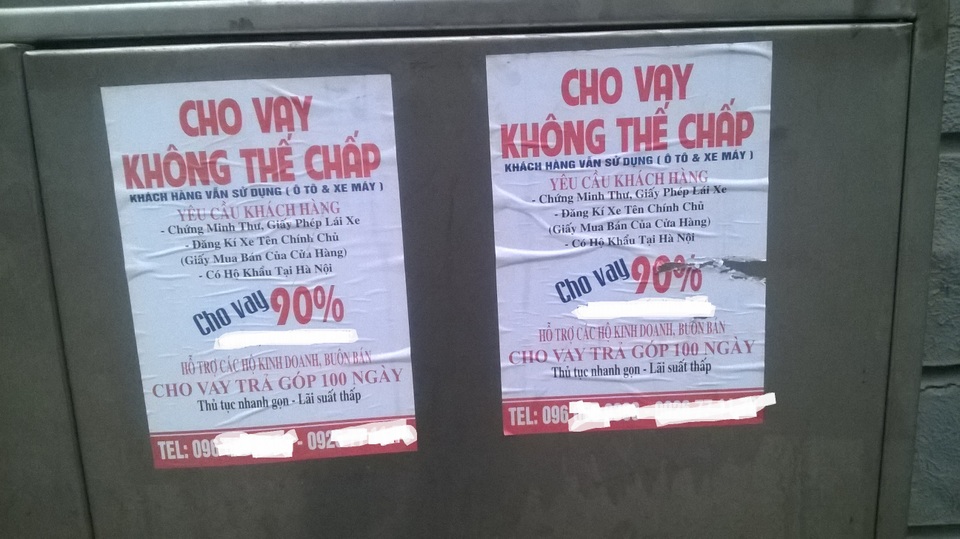 Cuối năm, tín dụng đen ồ ạt xuống phố “sát phạt” người vay - 3
Rất nhiều kiểu cho vay lãi suất, cho vay trả góp, cho vay không thế chấp được tung ra cuối năm