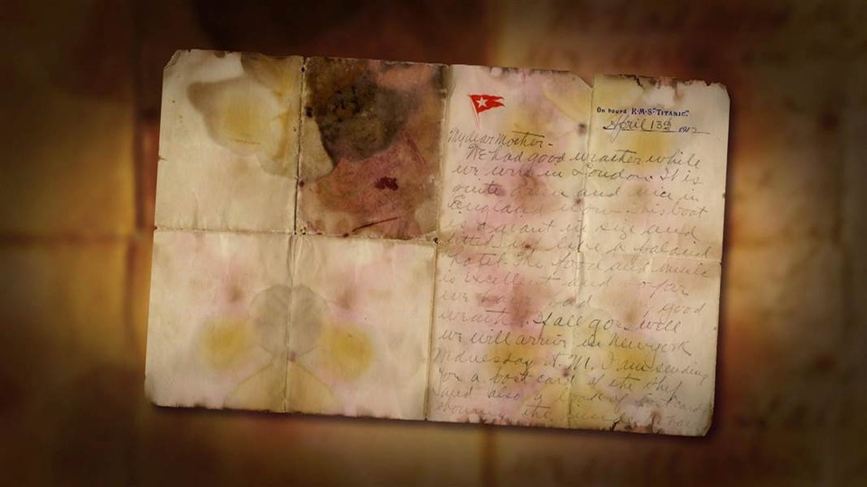 Lá thư tay trên tàu Titanic được bán với giá 3,7 tỷ đồng