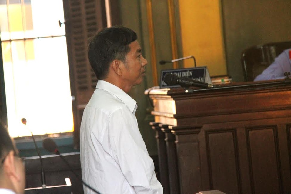  Ông Phạm Văn Minh tại phiên tòa phúc thẩm.