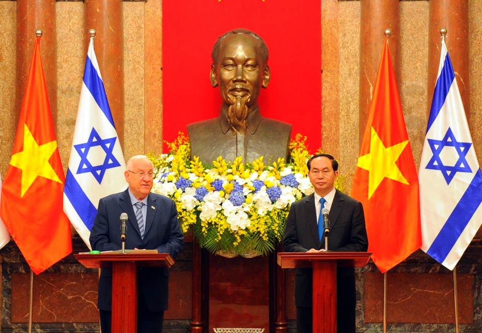 Việt Nam, Israel coi kinh tế và khoa học công nghệ là trọng tâm hợp tác - 2 Hai bên cũng trao đổi ý kiến về vấn đề Biển Đông, khu vực Trung Đông tại cuộc hội đàm sáng nay ở Hà Nội