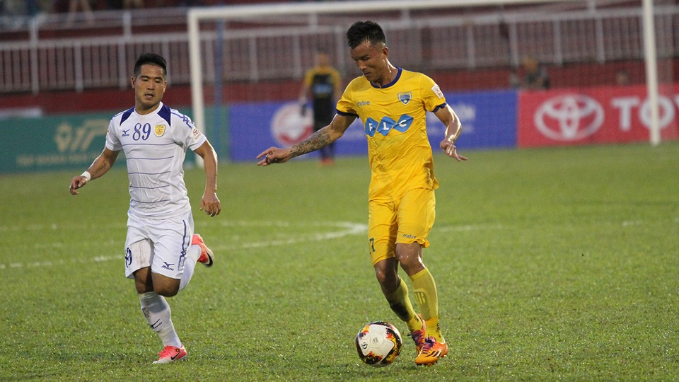 Đội bóng của Công Vinh chia điểm với Thanh Hóa - 1 Thanh Hoá không thể vượt qua CLB TPHCM (ảnh: Trọng Vũ)