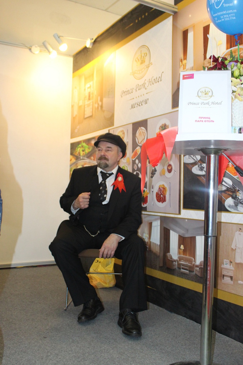 Gian hàng giới thiệu, quảng bá du lịch nước Nga.