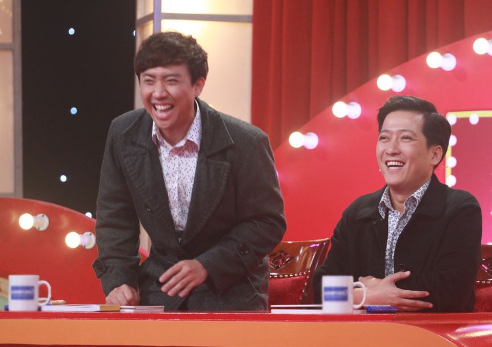 Tiếp đó, Mỹ Ngân còn yêu cầu bảo vệ “giữ bà Thu Trang lại” khiến Trấn Thành, Trường Giang “cười như được mùa”, thắng 20 triệu đồng khi chưa đến 30 giây.