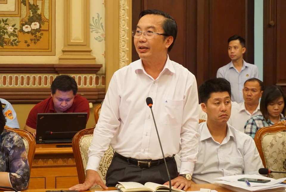 TPHCM: Đưa những hộ nghèo sống nhờ vỉa hè Quận 1 vào “phố hàng rong” - 1
Chủ tịch UBND Quận 1 Trần Thế Thuận