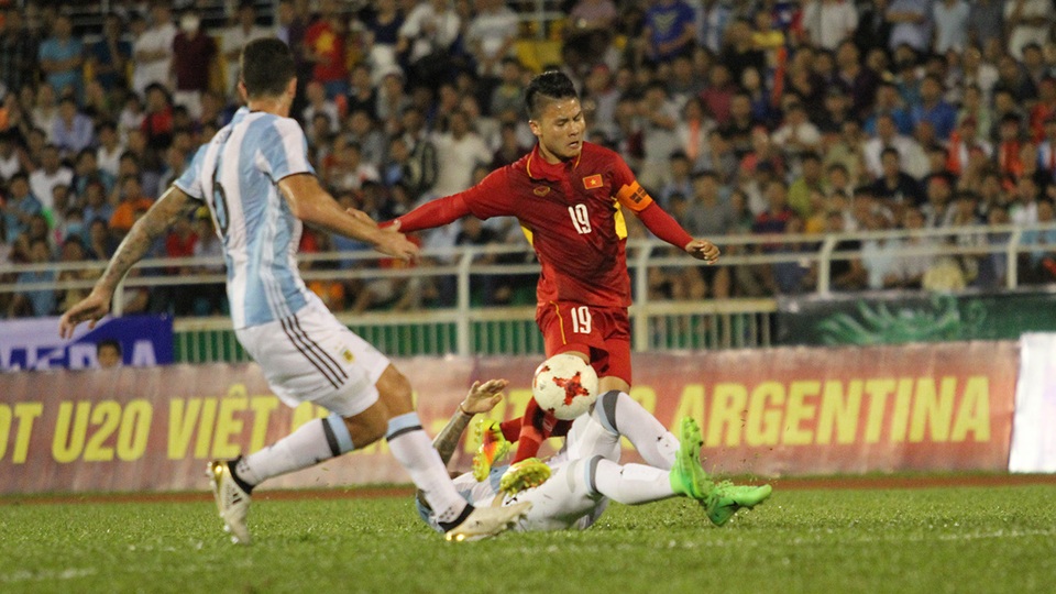 Ai sắm vai nhạc trưởng của U20 Việt Nam? - 1 Quang Hải (19) sẽ sắm vai nhạc trưởng của U20 Việt Nam (ảnh: Trọng Vũ)