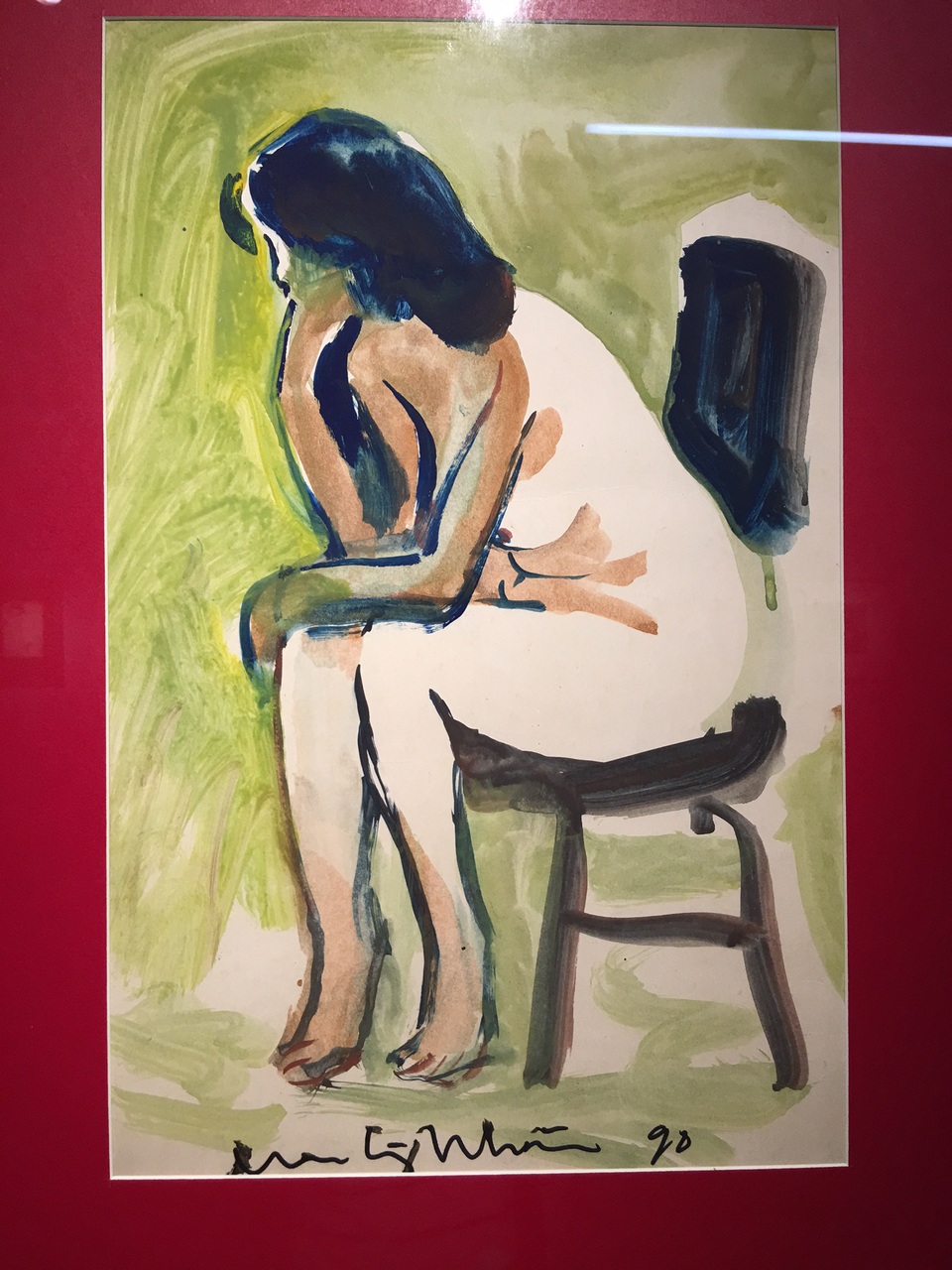 Sự lạ kỳ trong thế giới tranh nude của danh hoạ Lưu Công Nhân - 4 Sự lạ kỳ trong thế giới tranh nude của danh hoạ Lưu Công Nhân - 4