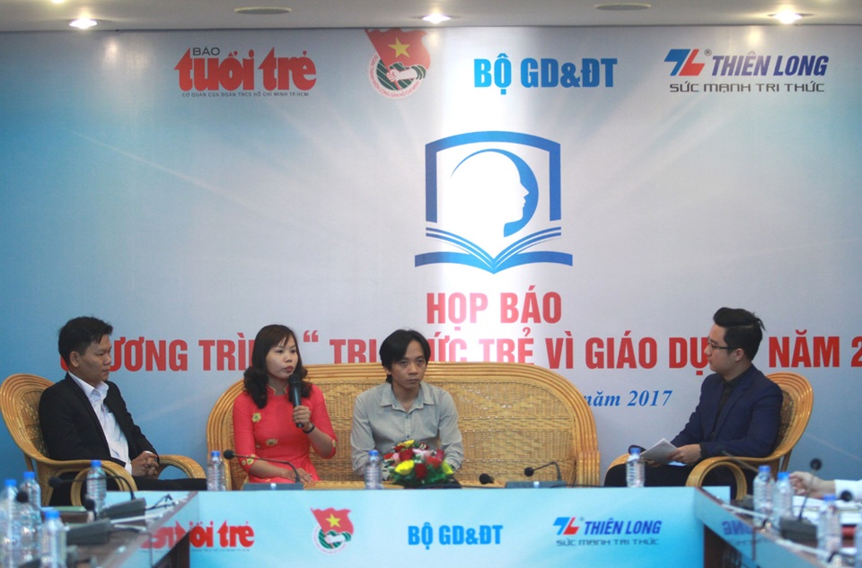 Tri Thức Trẻ Vì Giáo Dục: Tìm kiếm ý tưởng hay cho giáo dục - 1 Chương trình Tri Thức Trẻ Vì Giáo Dục 2017 vừa được triển khai với nhiều điểm mới.