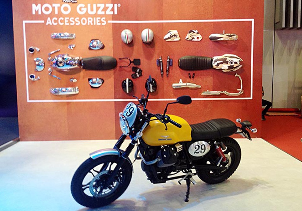 Triển lãm Môtô - Xe máy Việt Nam lần 2: Vắng BMW, Indian, Victory... - 4 Moto Guzzi và Aprilia vẫn sẽ góp mặt trong VMS 2017 này.