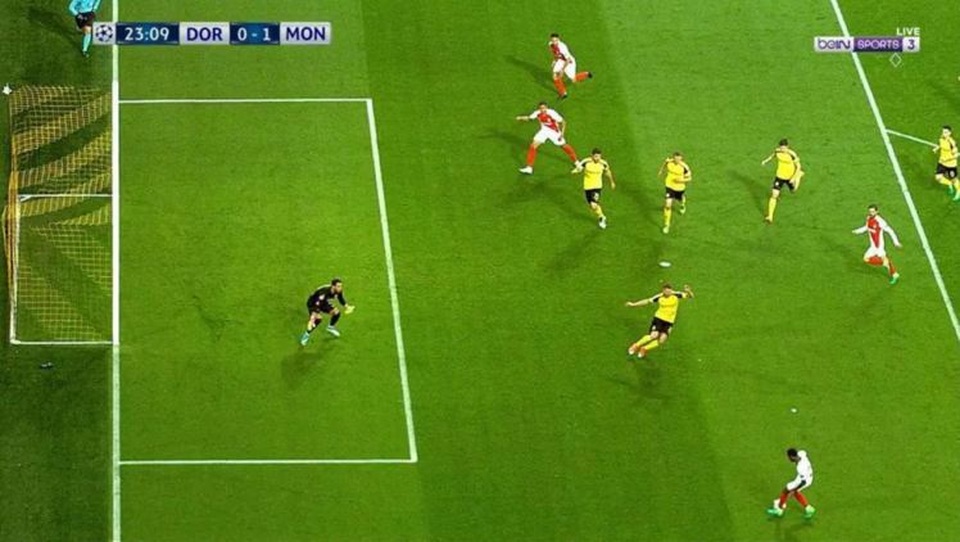 Trọng tài sai lầm nghiêm trọng ở cả 4 trận tứ kết Champions League - 3 Mbappe đã ở trong thế việt vị khi chọc thủng lưới Dortmund