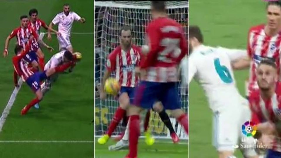 Đáng ra, Real Madrid đã có kết quả tốt hơn trước Atletico Madrid nếu trọng tài bắt đúng