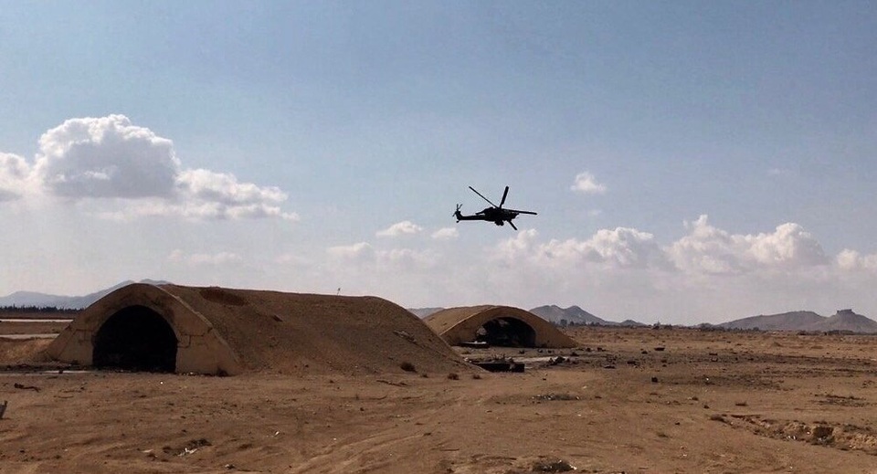 Trực thăng quân sự Nga hạ cánh khẩn cấp ở Syria - 1
Một trực thăng Mi-28 của Nga (Ảnh: Sputnik)