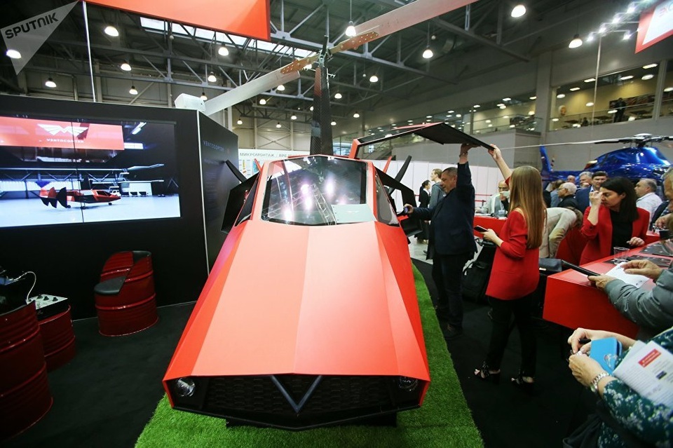 
Trực thăng Ventocopter R1 của Nga
