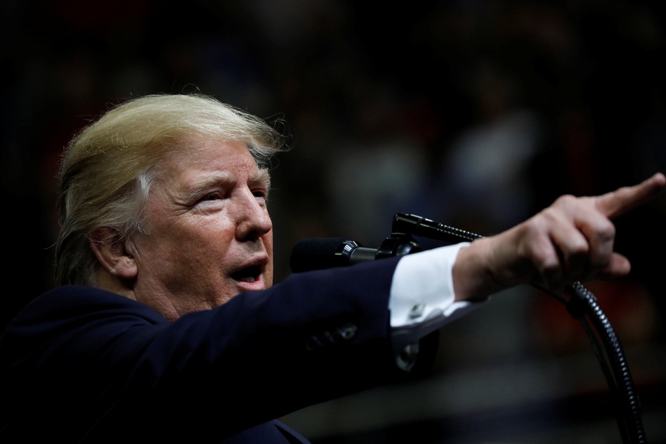 Tổng thống Donald Trump (Ảnh: Reuters)