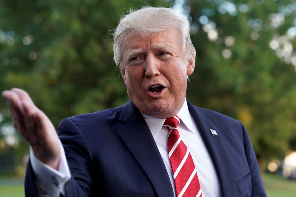 Tổng thống Trump bình luận ẩn ý về Triều Tiên giữa lúc “nước sôi lửa bỏng” - 1 Tổng thống Donald Trump (Ảnh: Reuters)