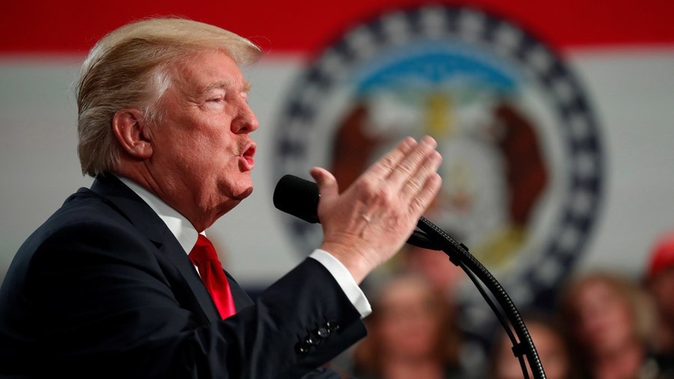 Tổng thống Trump nói Trung Quốc “chịu thua” Triều Tiên - 1 Tổng thống Donald Trump (Ảnh: Reuters)