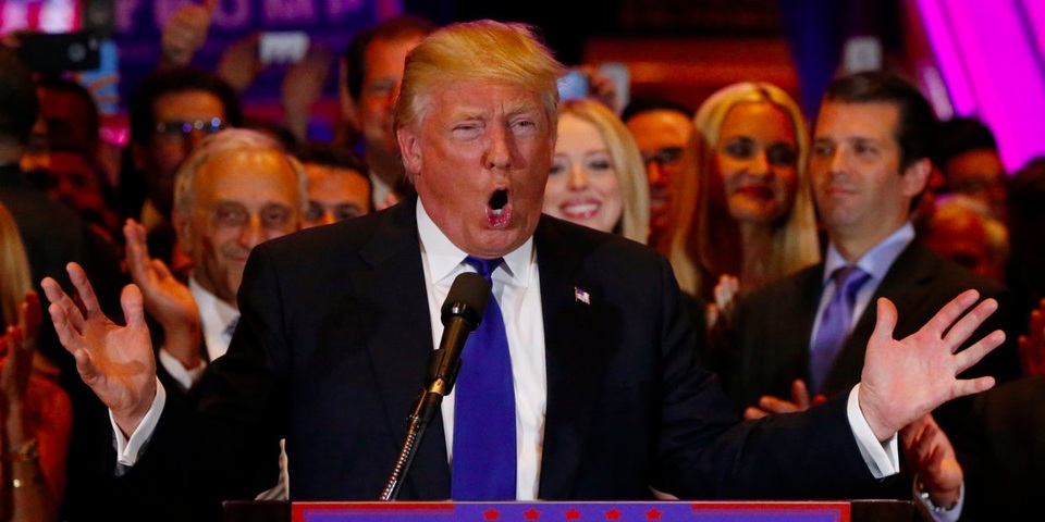 Lễ nhậm chức của Donald Trump có thể tiêu tốn 200 triệu đô - 1 Tổng thống đắc cử Mỹ Donald Trump (Ảnh: BI)