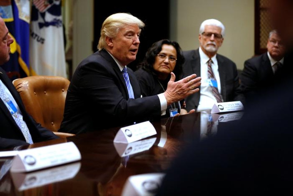Ông Trump chính thức ký sắc lệnh rút khỏi TPP - 1
Tổng thống Mỹ Donald Trump. (Ảnh: Reuters)