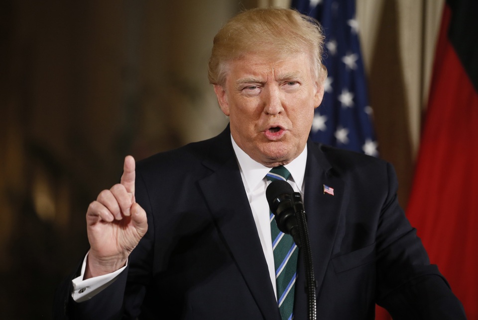 Tổng thống Mỹ Donald Trump (Ảnh: Reuters)
