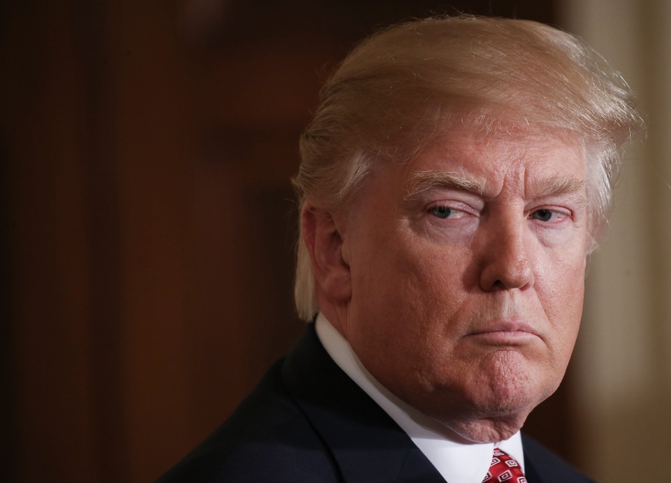 Tỷ lệ ủng hộ Tổng thống Trump gần “chạm đáy” - 1 Tổng thống Donald Trump (Ảnh: Getty)