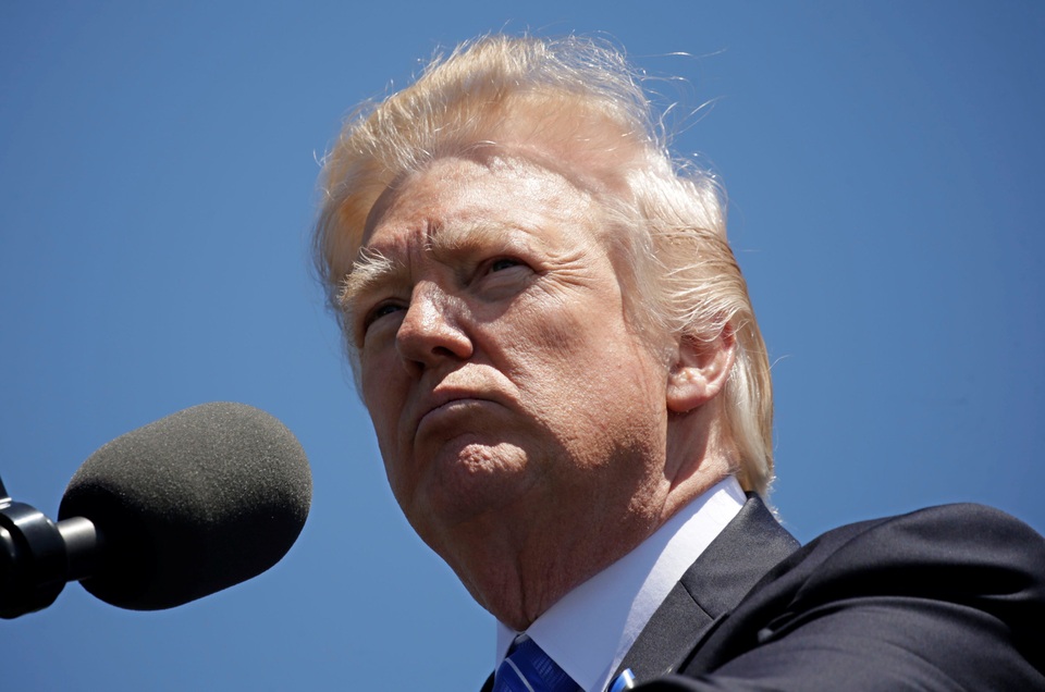 Khảo sát: Gần một nửa dân Mỹ muốn luận tội Tổng thống Trump - 1 Tổng thống Donald Trump (Ảnh: Reuters)
