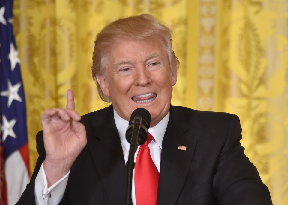Ông Trump chỉ trích Trung Quốc vì tăng cường giao thương với Triều Tiên - 1 Tổng thống Mỹ Donald Trump (Ảnh: Getty)
