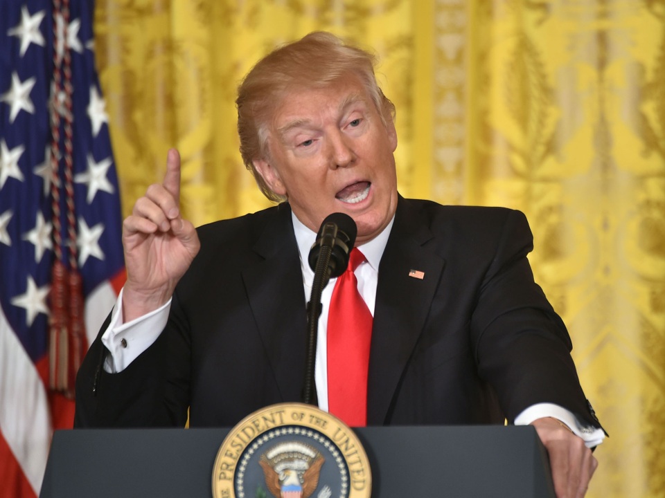 Ông Trump thất vọng về Trung Quốc trong vấn đề Triều Tiên - 1 Tổng thống Donald Trump (Ảnh: Getty)