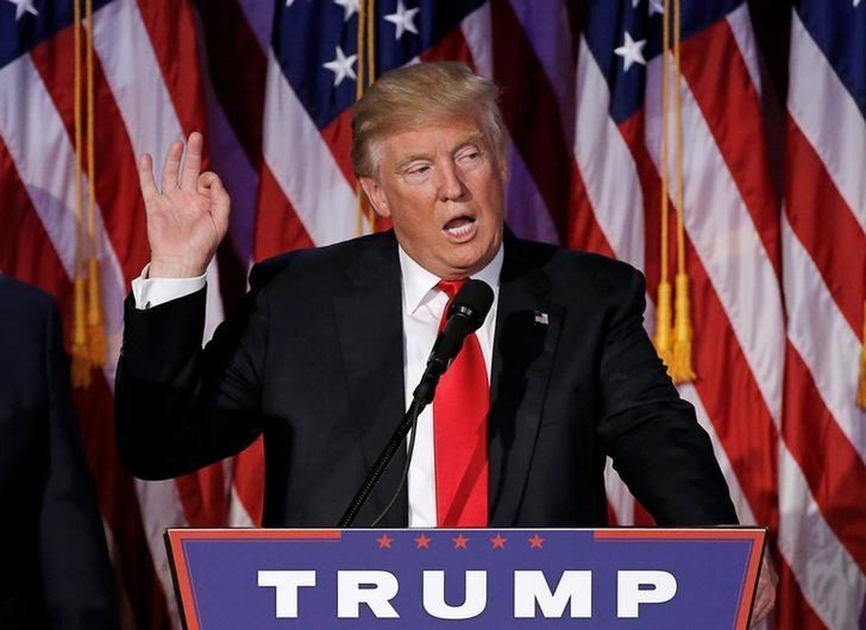 Mỹ thông báo rút khỏi Hiệp ước chống biến đổi khí hậu - 1
Tổng thống Mỹ Donald Trump. (Ảnh: Reuters)