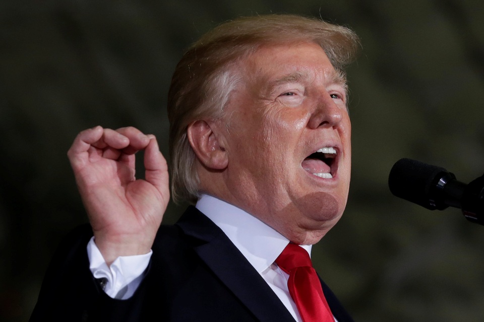 Ông Trump tính siết chặt lệnh cấm nhập cảnh sau vụ nổ bom London - 1 Tổng thống Donald Trump (Ảnh: Reuters)