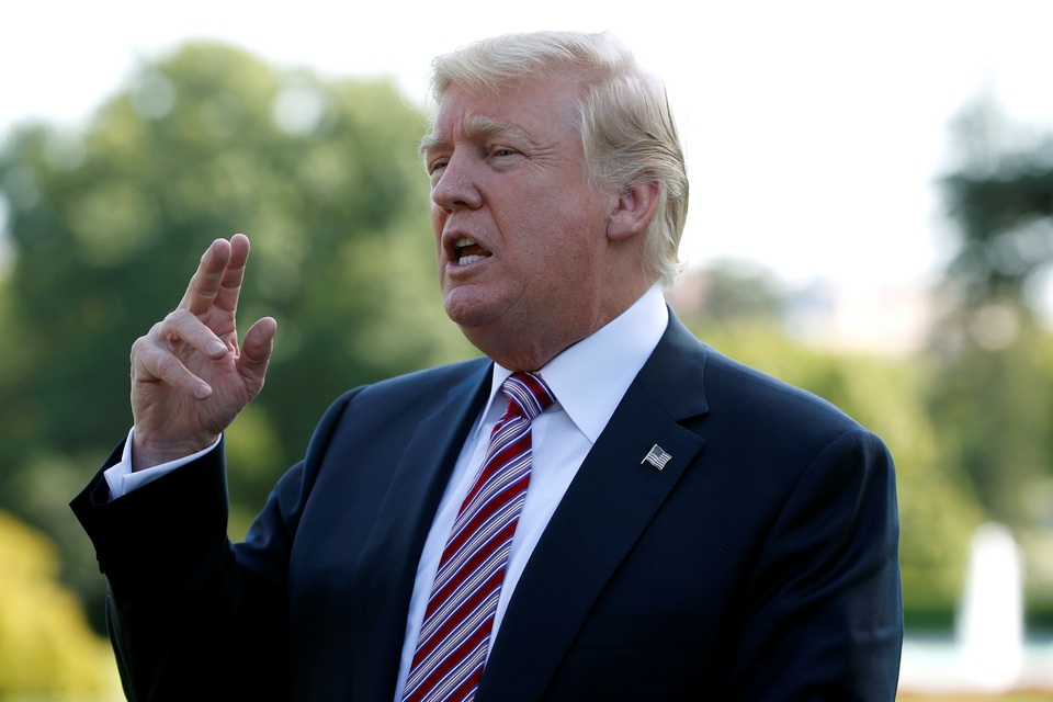 Ông Trump gọi nghi phạm vụ xả súng Las Vegas là bệnh hoạn - 1 Tổng thống Donald Trump (Ảnh: Reuters)