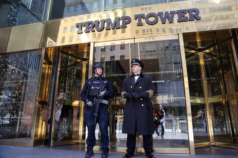 Tháp Trump ở New York, Mỹ (Ảnh: AFP)