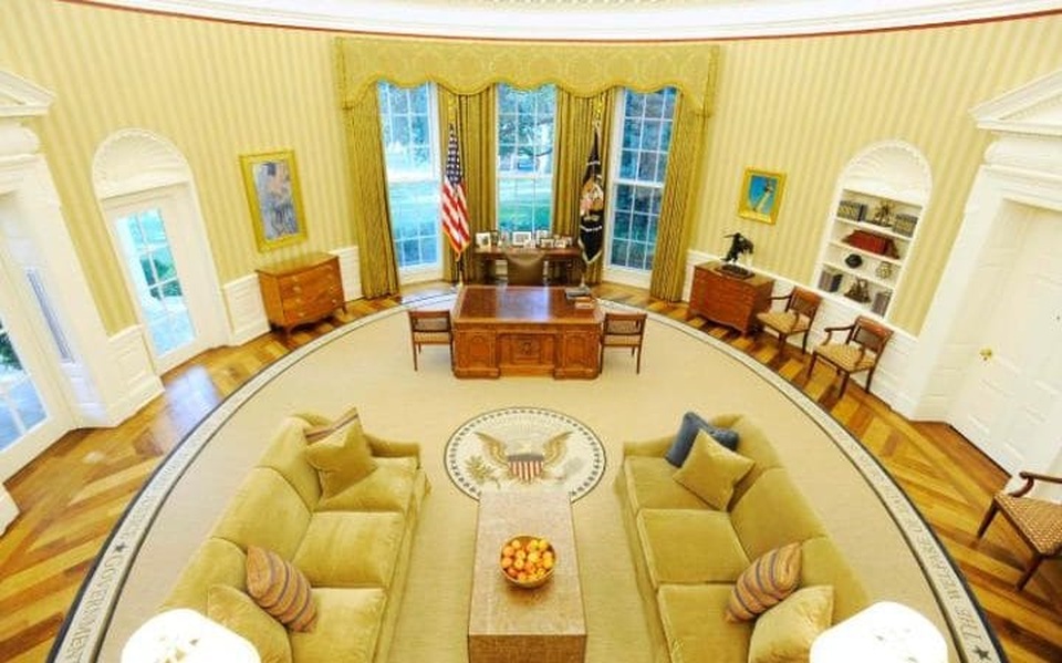 Lễ nhậm chức của ông Trump sẽ diễn ra thế nào? - 5
Phòng Bầu dục tại Nhà Trắng (Ảnh: Reuters)