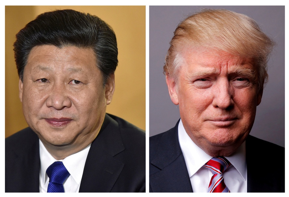 Vì sao ông Tập không nên uống bia cùng ông Trump? - 1 Chủ tịch Trung Quốc Tập Cận Bình (trái) và Tổng thống Mỹ Donald Trump. (Ảnh: Reuters)
