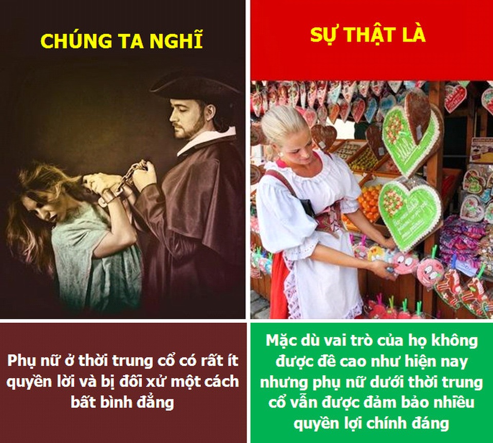 Giải mã những hiểu lầm lớn nhất của chúng ta về thời trung cổ - 5 Địa vị của phụ nữ dưới thời trung cổ