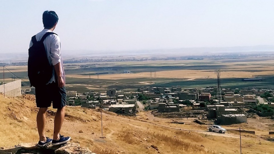 Cuộc sống bí mật của các nhà truyền giáo Trung Quốc ở Iraq - 2
Michael trong một bức ảnh chụp ở Iraq (Ảnh: SCMP)