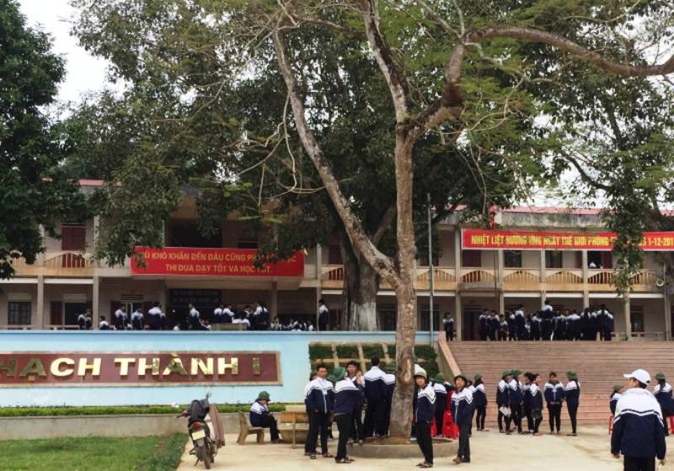 Thanh Hóa: Đầu tư hơn 71 tỷ đồng nâng cấp 7 trường THPT để đạt chuẩn quốc gia - 1 Trường THPT Thạch Thành 1, huyện Thạch Thành được đầu tư trong đợt này