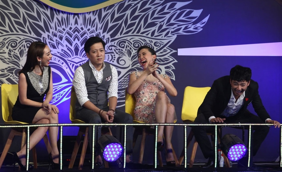 Thái độ của Trường Giang hoàn toàn đối lập với ban bình luận: Thu Trang, Tóc Tiên và Ngô Kiến Huy