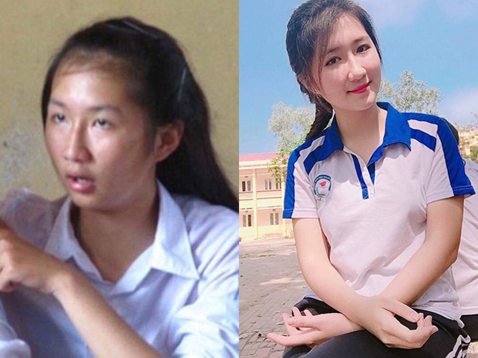 Màn “cú hóa tiên” không thể tin nổi của cô gái Hà thành - 1
Hình ảnh trước và sau 5 năm của Thùy Diệu khiến nhiều người giật mình