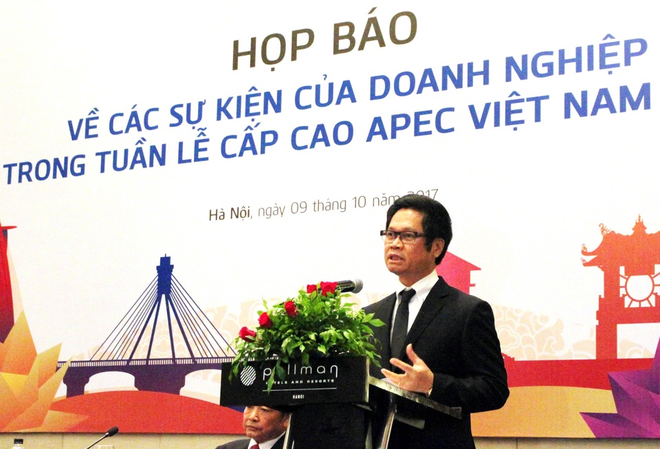 Tuần lễ cấp cao APEC: Sẽ bàn về nhiều về vấn đề toàn cầu hóa - 1 TS Vũ Tiến Lộc, Chủ tịch VCCI, Chủ tịch Summit 2017