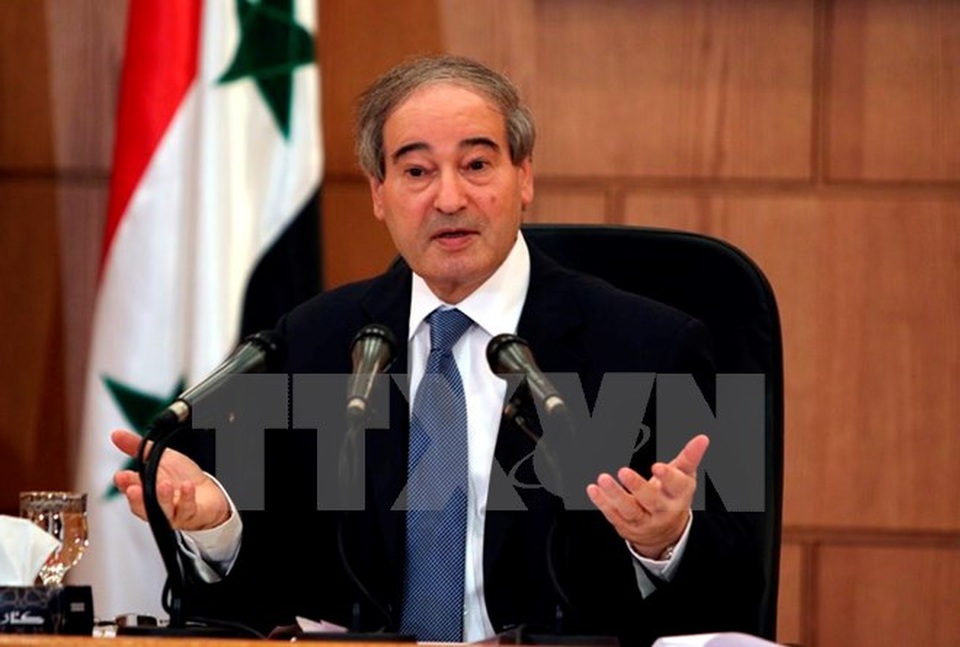 Syria cảnh báo trả đũa nếu Mỹ tiến hành thêm một cuộc tấn công - 1
Thứ trưởng Ngoại giao Syria Faisal Mekdad. (Nguồn: EPA/TTXVN)
