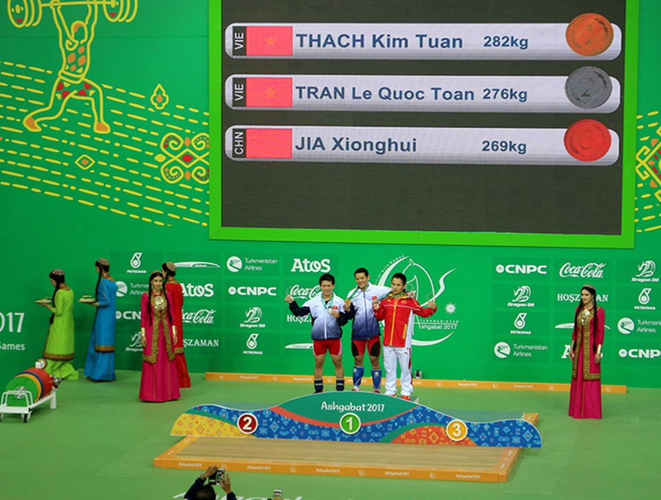 Thạch Kim Tuấn giành HCV đầu tiên cho Việt Nam ở AIMAG 2017 - 2 Thành Tích của Kim Tuấn và Quốc Toàn