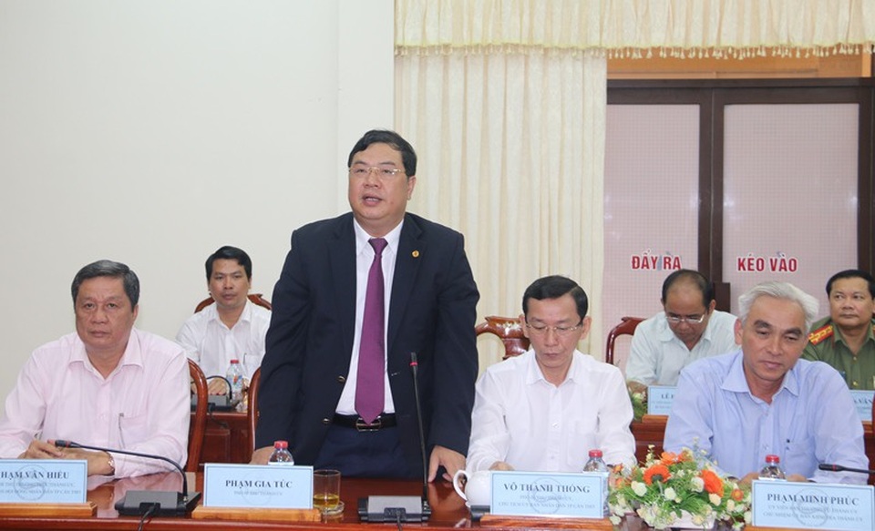 Phó Bí thư Cần Thơ làm Phó Trưởng Ban Nội chính Trung ương - 2 Tân Phó ban nội chính Trung ương phát biểu tại buổi trao quyết định