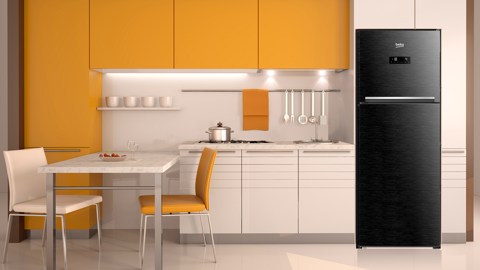 Bếp “chất lừ” với tủ lạnh đen - 3
Phong cách retro
