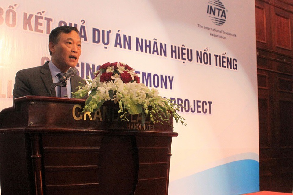 Công bố kết quả Dự án Nhãn hiệu nổi tiếng - 1
Thứ trưởng Bộ Khoa học và Công nghệ Trần Văn Tùng.