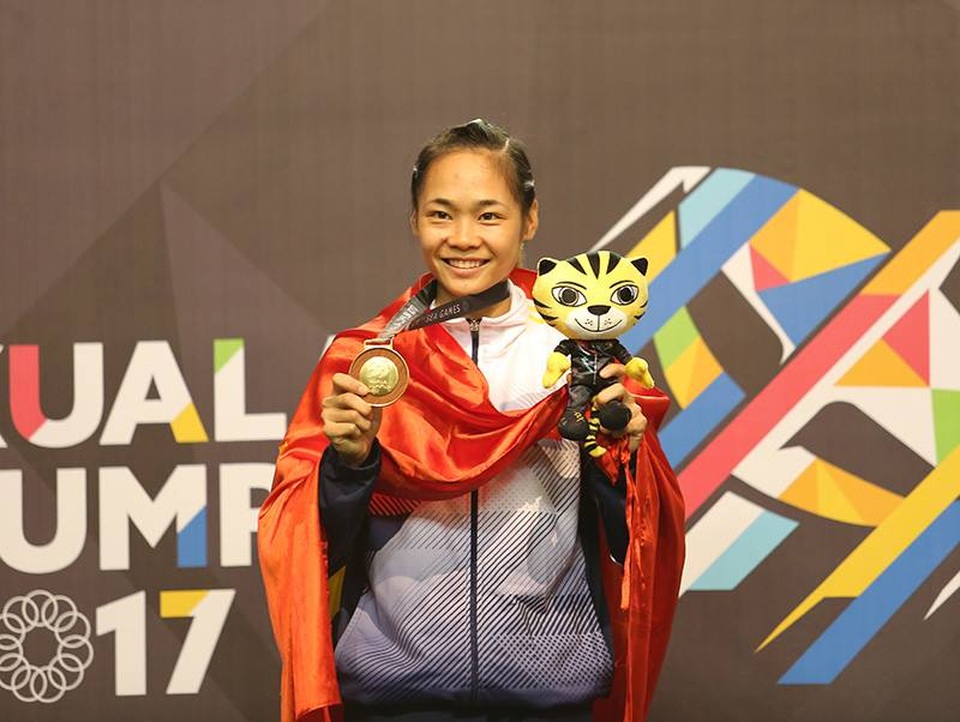 Nhật ký SEA Games 29 ngày 29/8: Pencak Silat giành ba tấm HCV - 24
Phạm Thị Tươi mang về tấm HCV đầu tiên trong ngày thi đấu 29/8, ảnh: Q.H